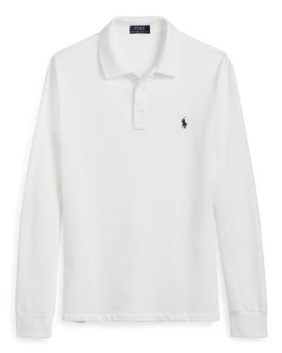 Ralph Lauren Long Sleeve Polo White