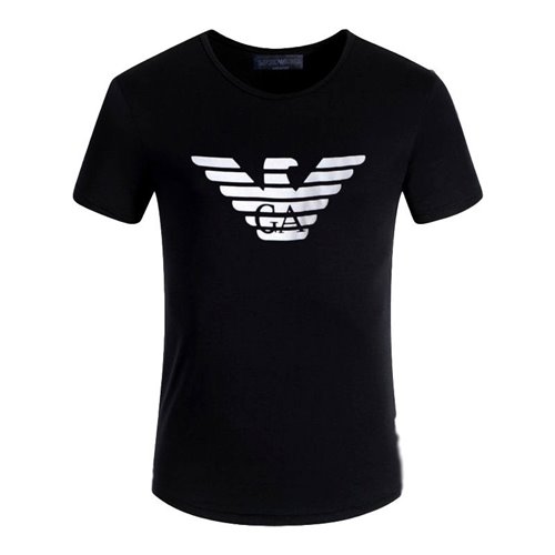 Armani Men's Tee Shirt In AX  Black