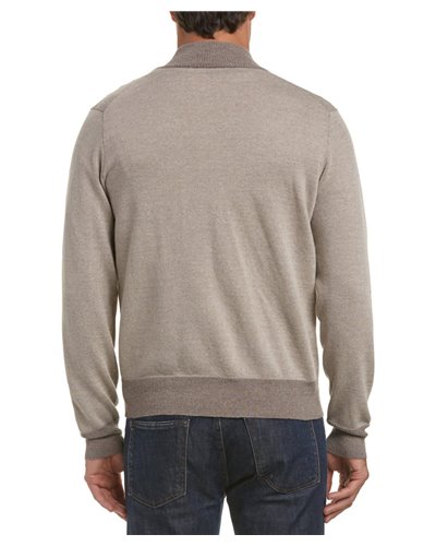 CANALI Canali Wool Mock-Neck Sweater