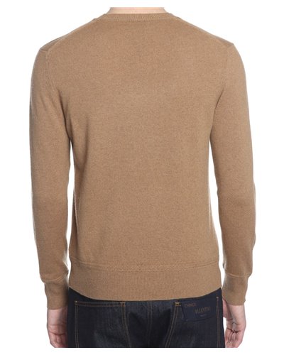BURBERRY Burberry Men's Beige Cashmere Sweater
