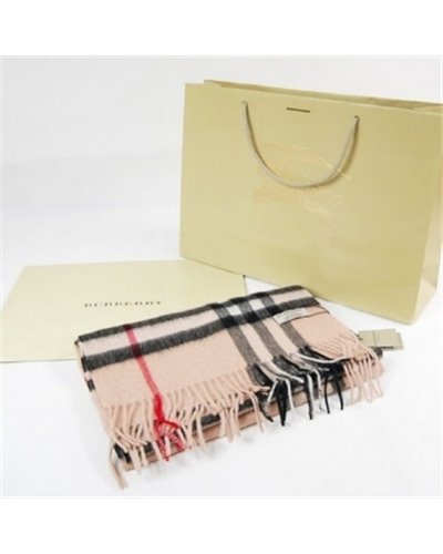 Burberry Exploded Giant Check Cashmere Scarf-Carmel