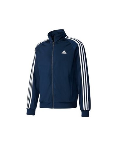 Adidas 3-Stripe Tricoat Track Set Jacket & Pants Navy