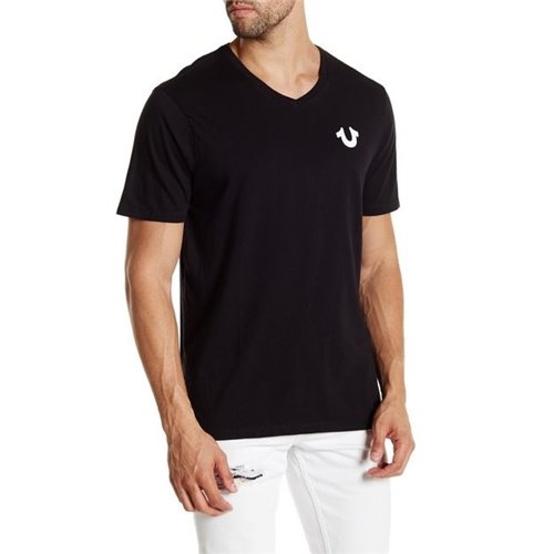 True Religion Buddah Logo Tee Black