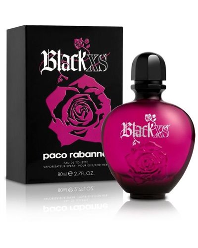 Black Xs For Women Eau De Parfum Spray 2.7 Oz (New Packaging) By Paco Rabanne