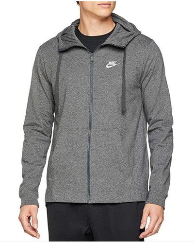 Nike Men's Jersey Club Full Zip Hoodie