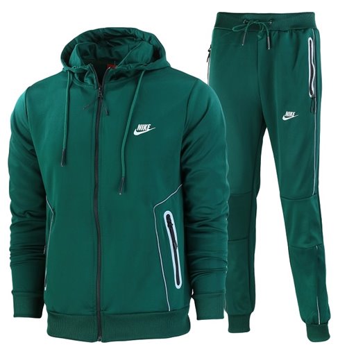 Nike Sportswear Tech Men's Knit Track Suite  Olive