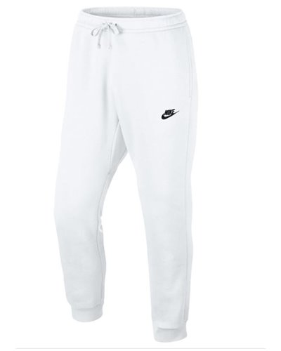 Nike Sportswear Club Fleece Men's Full Zip Hoodie & Pants Set White