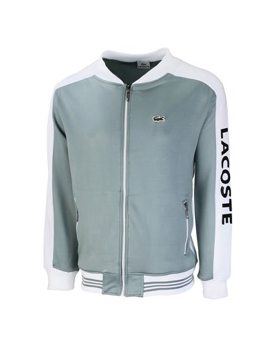 Lacoste Men's Sport Color-Blocked Track Suit White/Black