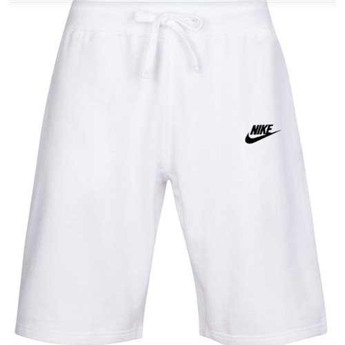 Nike Men's Club Fleece  Shorts White
