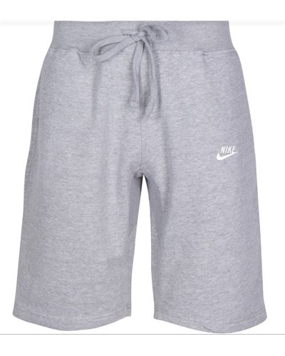 Nike Men's Club Fleece Shorts Gray