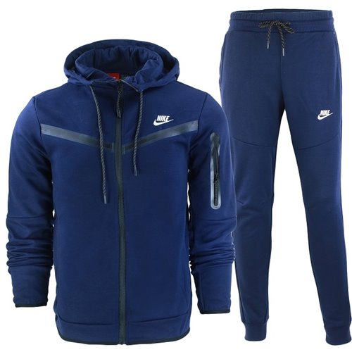 Nike Sportswear Tech Fleece Men's Hoodie & Pants 2 Pc Set Navy