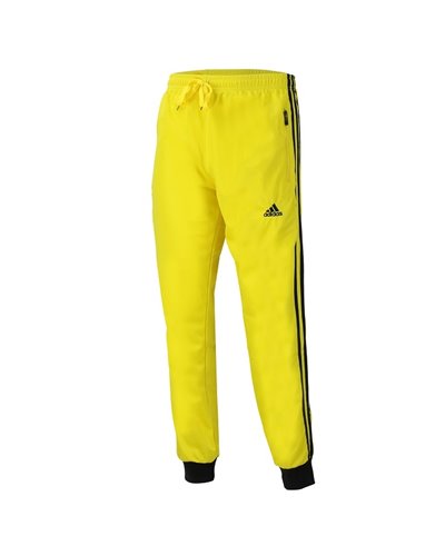 Adidas 3-Stripe Tricoat Track Set Jacket & Pants Yellow