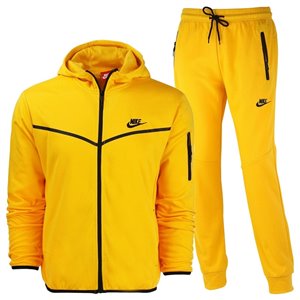 Nike Sportswear Tech Fleece Men's Hoodie & Pants  2 Pc Set  Yellow