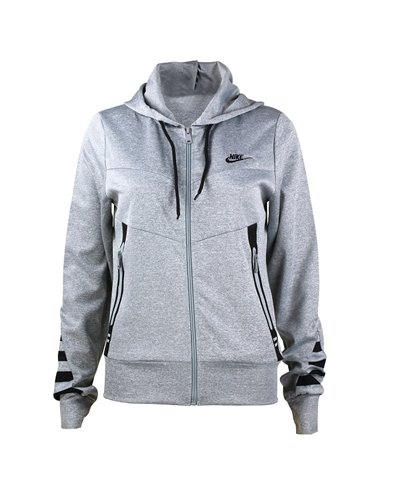 Nike Women's Sportswear Tech Fleece Hoodie & Pants  2 Pc Set Gray