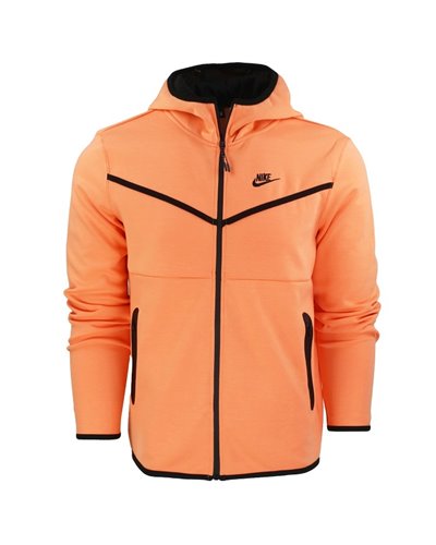 Nike Tech Fleece Full-Zip Hoodie & Pants 2 Pc Set Peach/Black