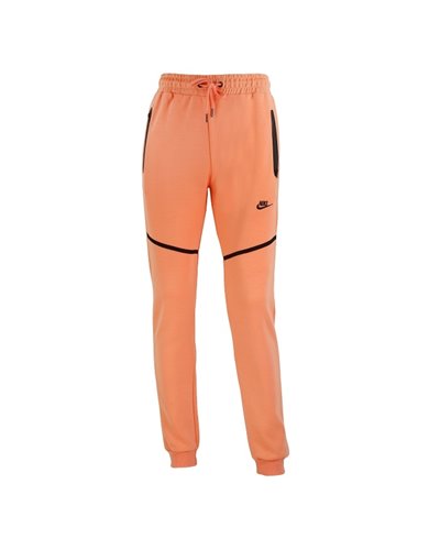 Nike Tech Fleece Full-Zip Hoodie & Pants 2 Pc Set Peach/Black