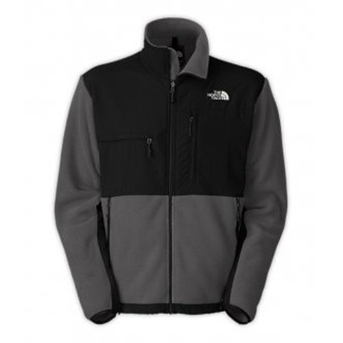 The North Face Men's Denali Fleece Jacket GRAY/BLACK