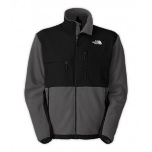 The North Face Men's Denali Fleece Jacket GRAY/BLACK