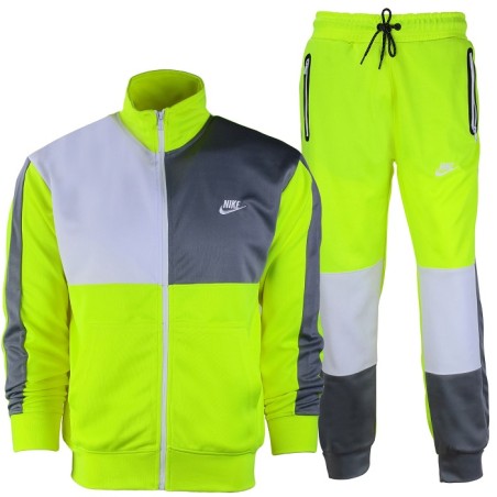 Nike Sportswear Colorblock Track Suit Jacket & Pants Set 2 Pc Set