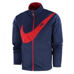 Nike Sportswear Swoosh  2 Piece Tracksuit Navy/Red