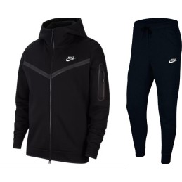 Nike Tech Fleece Full-Zip Winrunner Hoodie & Pants 2 Pc Set