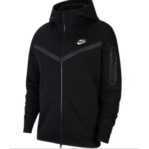 Nike Men's Tech Fleece Zip Hoodie & Pants Set Black