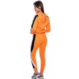 Nike Womens Essential Colorblock Full-Zip Fleece Hoodie & Pants Set