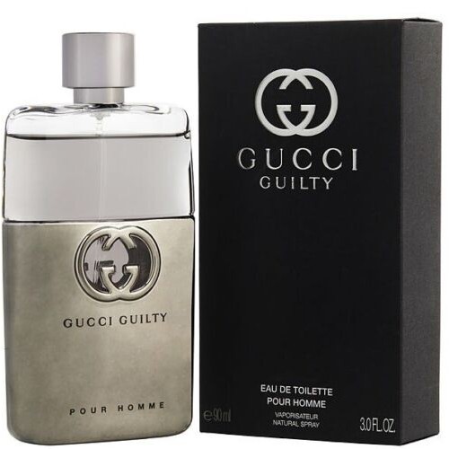 Guilty Pour Homme 3 oz Eau de Toilette Spray Men's