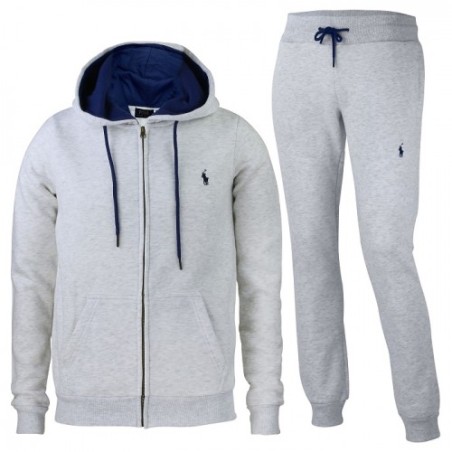 R.L Colorblock Fleece Zip Hoodie & Pants Set