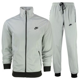 Nike Men's Knit 2 Piece Tracksuit Gray
