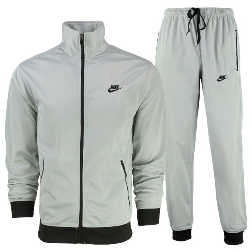 Nike Men's Knit 2 Piece Tracksuit Gray