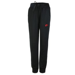 Nike Women's Sportswear Colorblock Fleece Hoodie & Pants 2 Pc Set Black/Red
