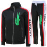 Lacoste Men's Sport Color-Blocked Track Suit Black