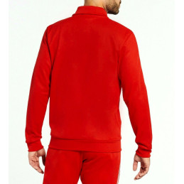 Adidas 3-Stripe Tricoat Track Set Jacket & Pants Red