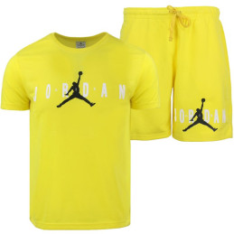 Nike Men's Jordan Air Crewneck  Top & Short Set