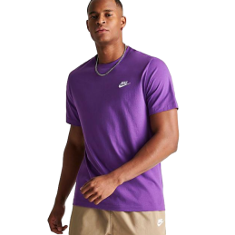 Men's Nike Sportswear Club T-Shirt Purple