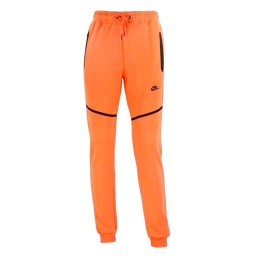 Nike Tech Fleece Full-Zip Hoodie & Pants 2 Pc Set Orange/Black