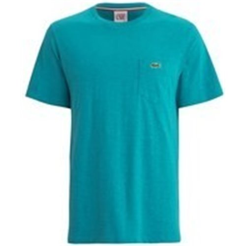 Lacoste Men's Pima Jersey Crew-Neck T-Shirt Sea Green