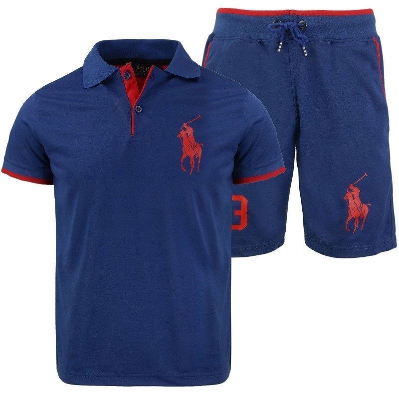 R.L Polo Men's Big Pony Short & Polo Shirt Final Sale