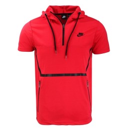 Nike Men's Sportswear Tech Men's Short-Sleeve Full Zip Hoodie & Short Set