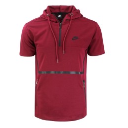 Nike Men's Sportswear Tech Men's Short-Sleeve Full Zip Hoodie & Short Set
