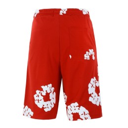 Denim Tears The Cotton Wreath Shorts & T Shirt 2 Piece Set Final Sale