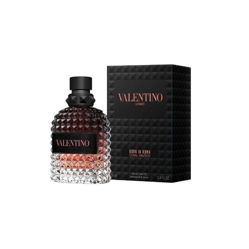 Valentino Valentino Uomo Born In Roma Coral Fantasy Eau De Toilette Spray 100ml/3.4oz