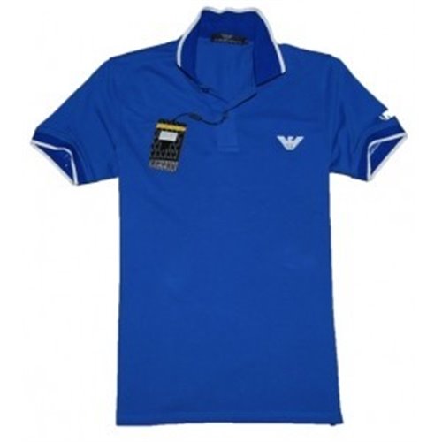 Armani Men's  Polo Shirt  Blue