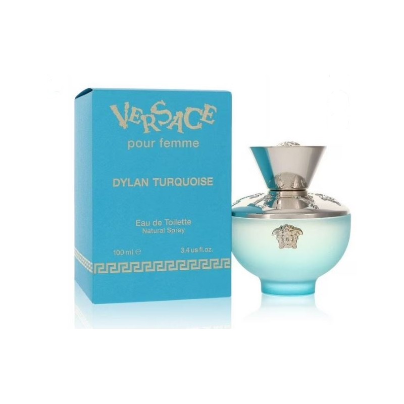Versace Dylan Blue Turquoise for Women Eau de Toilette Spray 3.4 oz