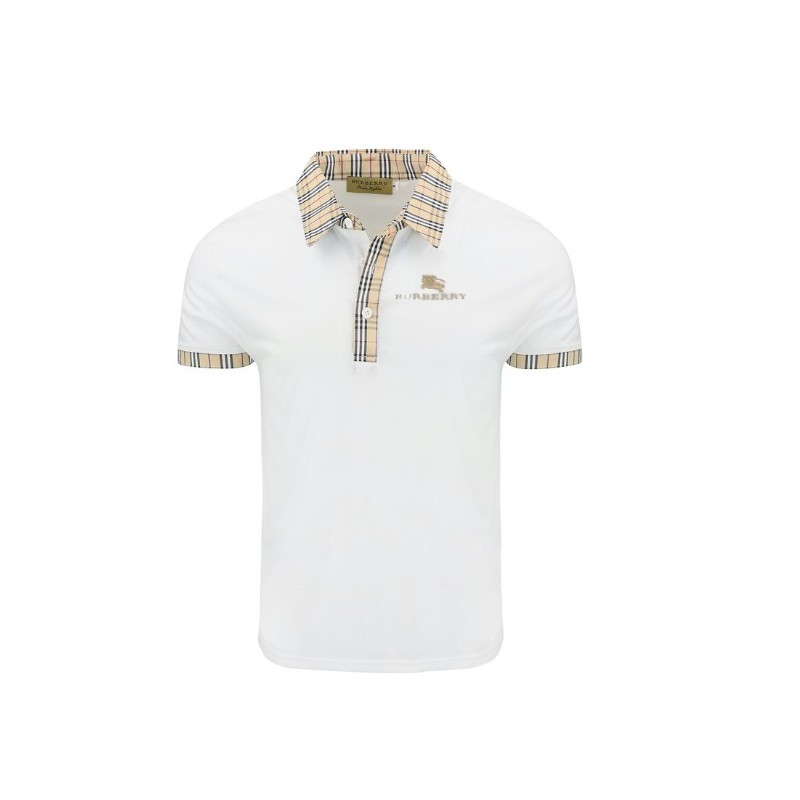 Burberry Men's Check Polo Shirt