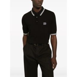 Dolce & Gabbana logo-embroidered  polo shirt