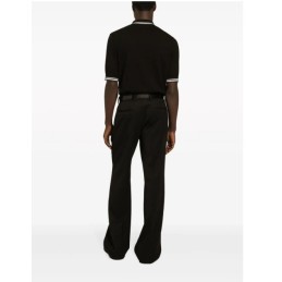 Dolce & Gabbana logo-embroidered  polo shirt