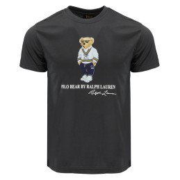 R.L Polo Men's Classic Fit Polo Bear Jersey T-Shirt & Short Set