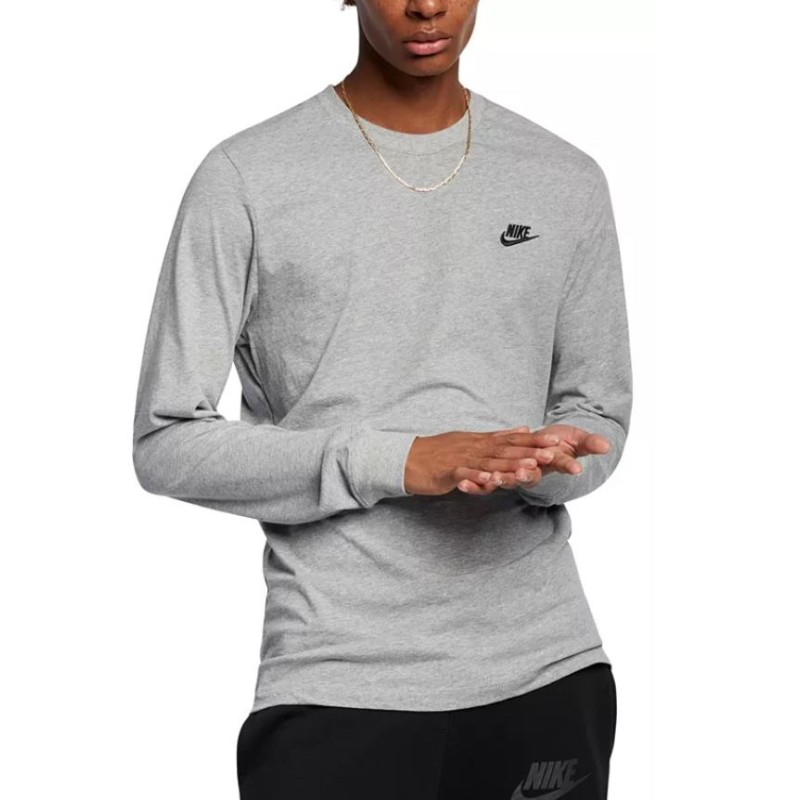 Nike Men's Long-Sleeve Sportswear Club T-Shirt